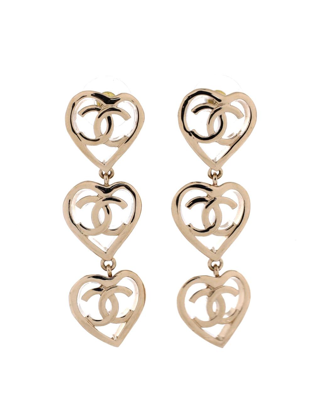 Chanel Coco In Love Triple Heart Cc #351226C97B